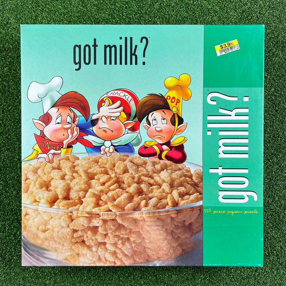 Ceaco Got Milk? Rice Krispies 550 Piece Jigsaw Puzzle NIB